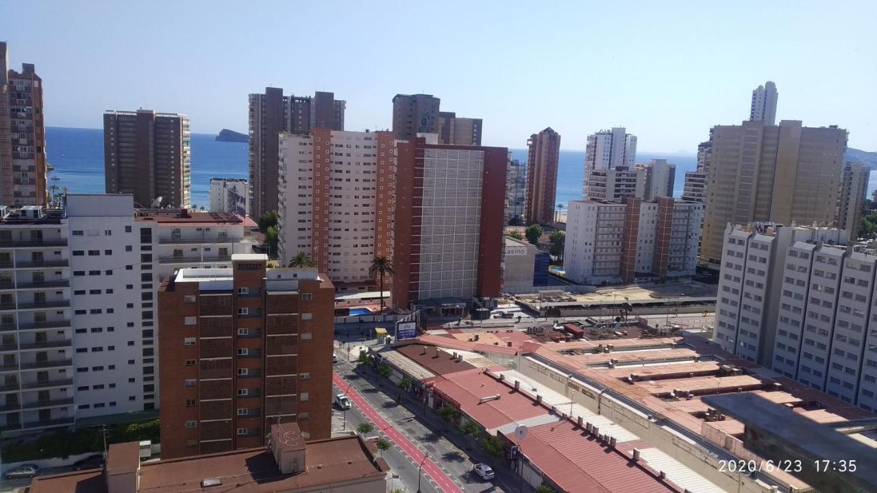 Apto San Angelo Benidorm Vistas Al Mar 400 M Eksteriør bilde