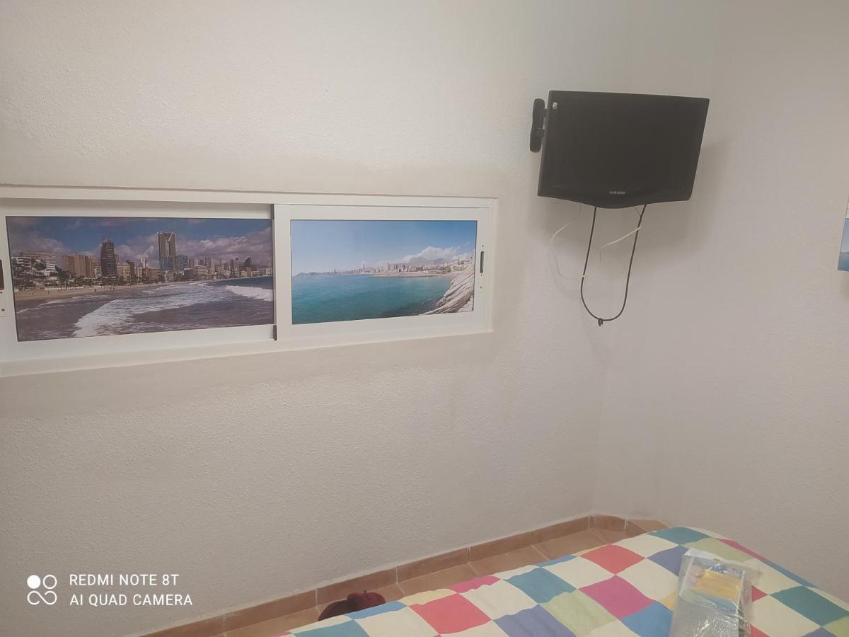 Apto San Angelo Benidorm Vistas Al Mar 400 M Eksteriør bilde